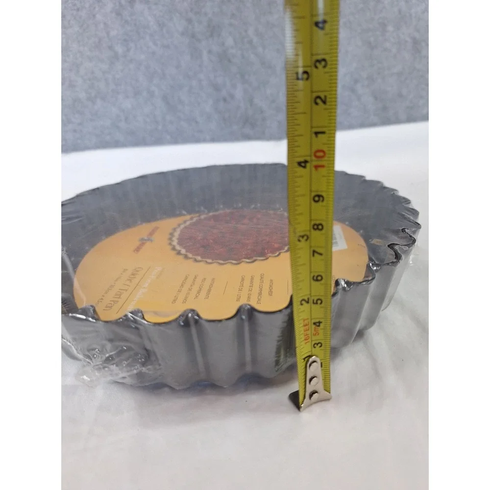 Nordic Ware Pro-Form Non-Stick 8 Inch Quiche Tart Pan 4 Cup Capacity 44342 NEW